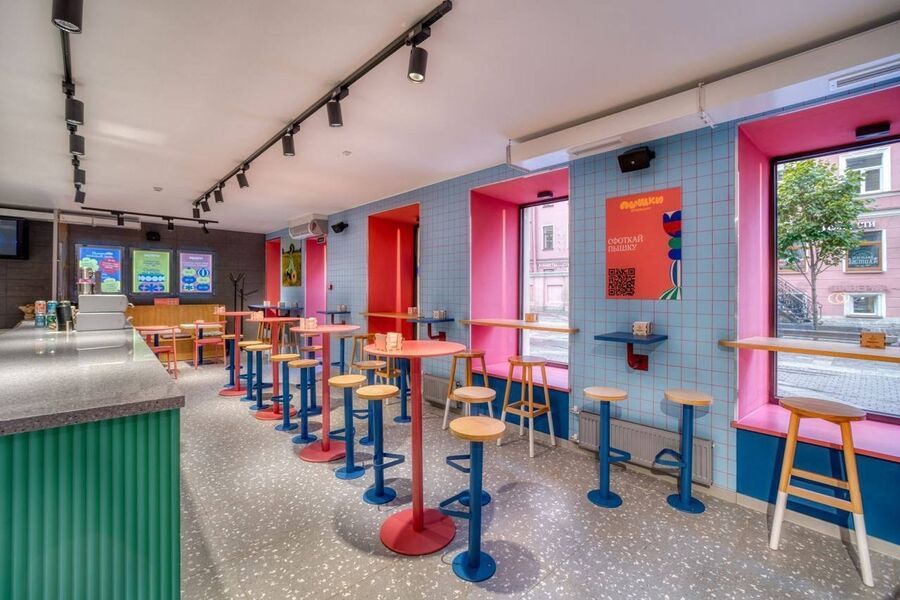 Яркий интерьер Пышки Вприпрыжку