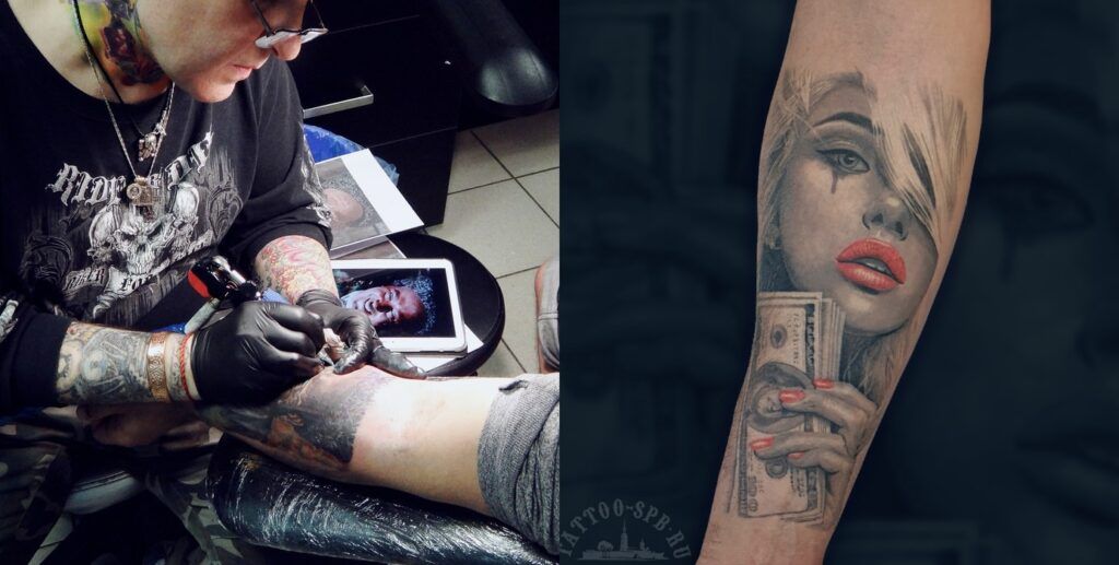 Работы TATTOO-SPB - профессиональное исполнение и внимание к деталям