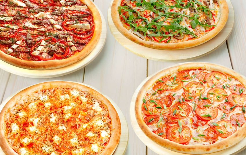 Пицца и роллы от доставки Оллис в Петербурге