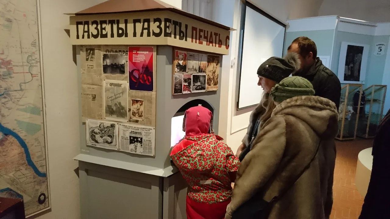 Экспозиция Улица Времени в Петропавловской крепости