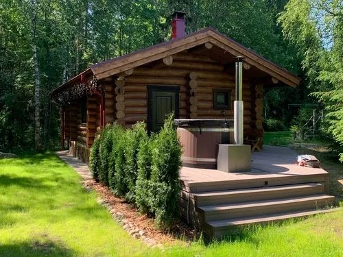 Баня из круглого бревна — УтКи Санкт-Петербург