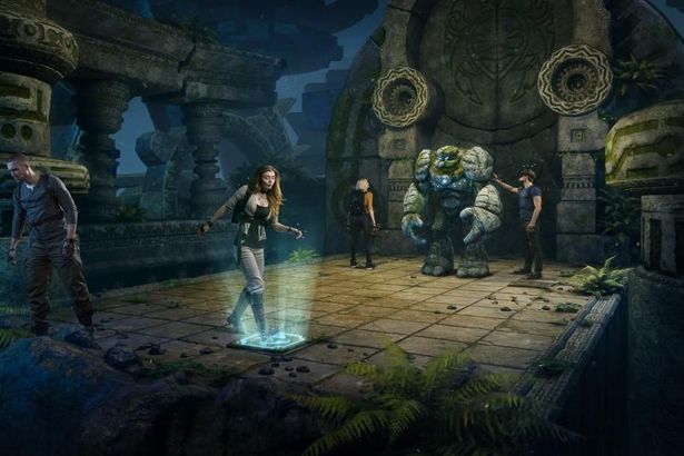 ANVIO VR — клуб виртуальной реальности с более глубоким погружением. На каждого человека надевают высокотехнологичную экипировку, оснащенную датчиками. Все это считывают камеры, расположенные по периметру 200-метровой комнаты. В момент все пространство может превратиться в замок, подземелье или что-то еще. Играть можно сразу в четвером, при этом взаимодействуя друг с другом в виртуальном мире.