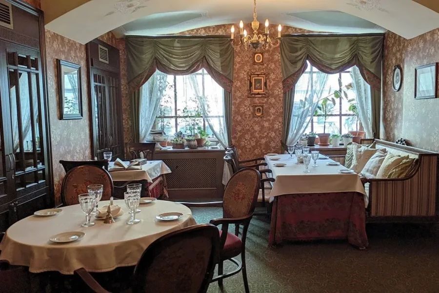 Ресторан Гоголь интерьер СПб