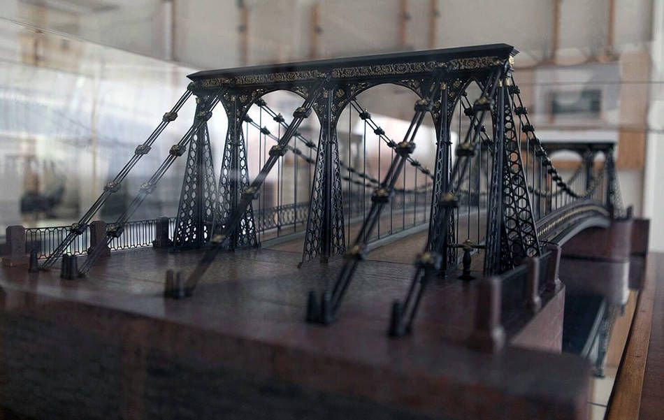 Музей петербургских мостов - точные копии исторических мостов, включая утраченные переправы XVIII века