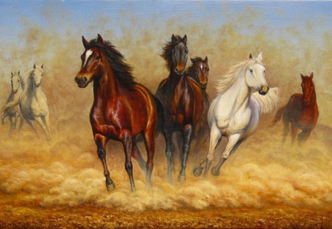 Табуны лошадей всех мастей и пород пронесутся по Северной столице – в городе открывается уникальная выставка «Полцарства за коня». Посетители смогут полюбоваться картинами и скульптурами грациозных животных, а также пообщаться с авторами работ.