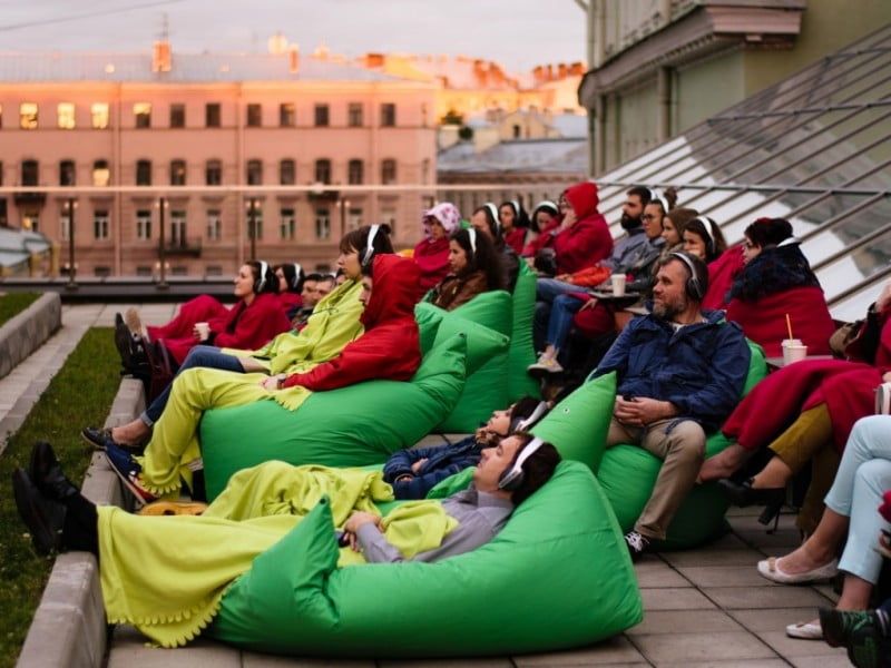 Крыша на Александринке