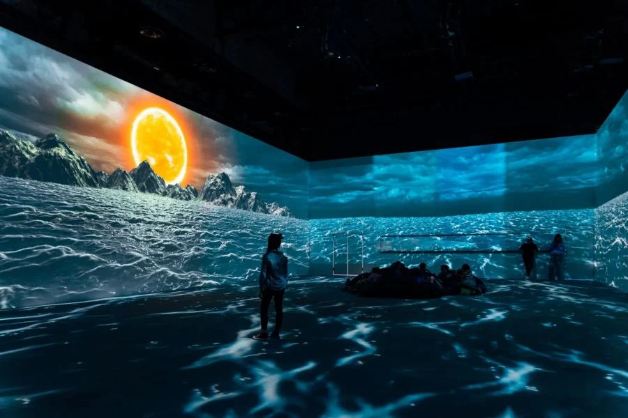 Иммерсивная выставка Вселенная Пушкина в пространстве LUMION