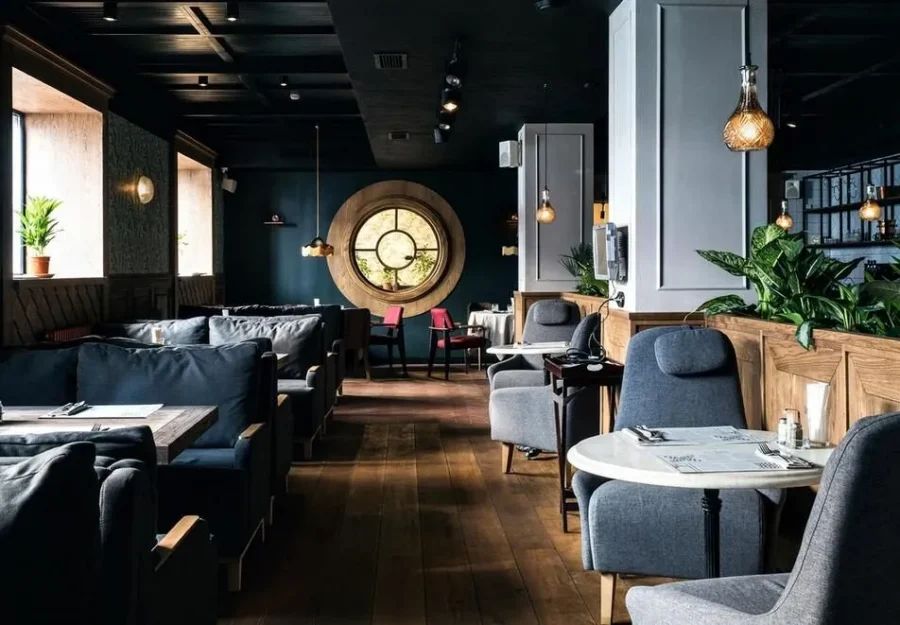 Ресторан Банщики интерьер в СПб