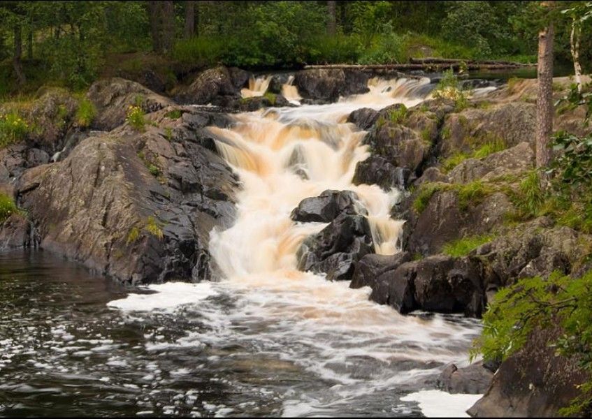 Водопад Ахвенкоски