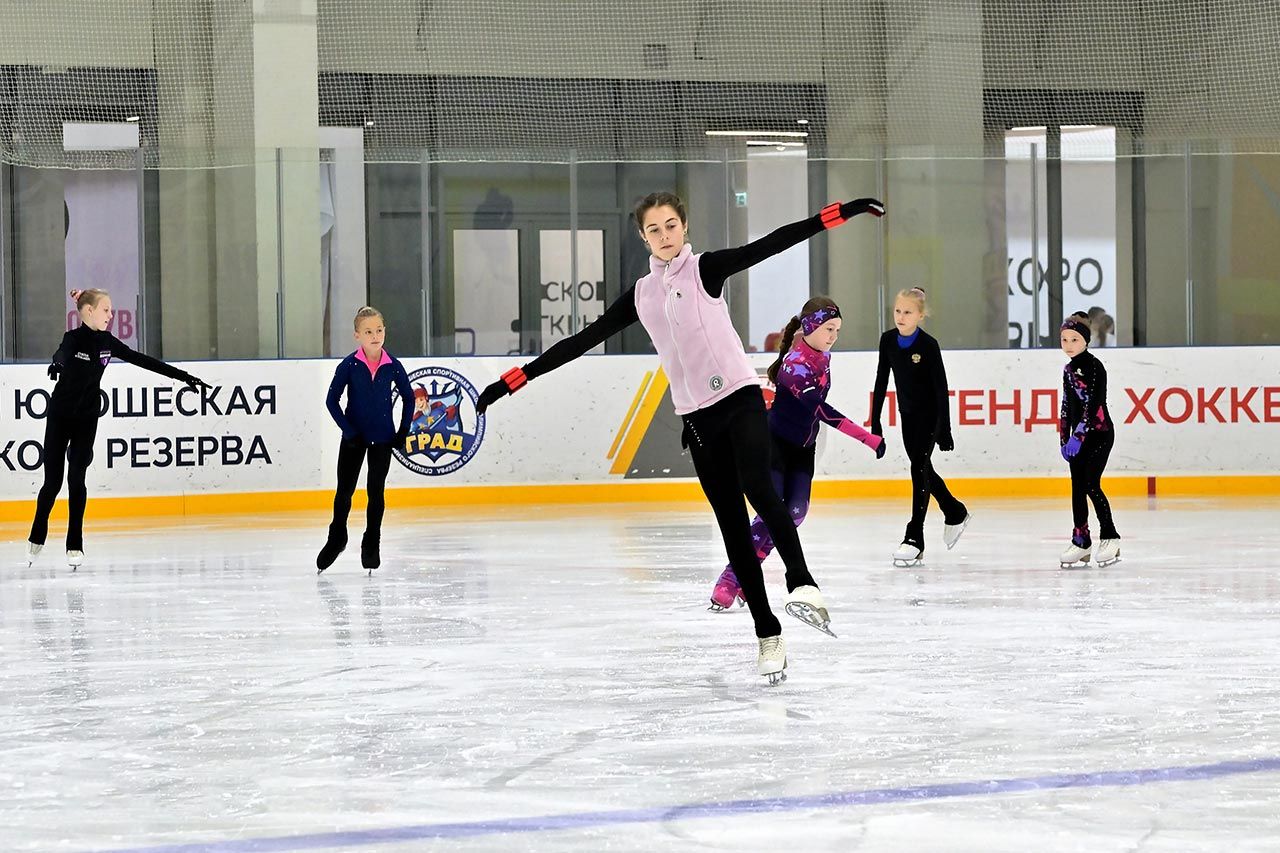 Каток в Академии фигурного катания Санкт-Петербурга