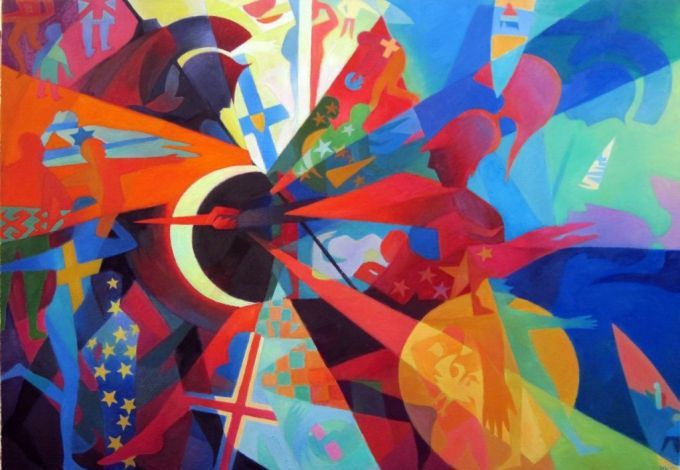 u0412u044bu0441u0442u0430u0432u043au0430 u043au0430u0440u0442u0438u043d u00abu041fu0440u043eu0441u0442u0440u0430u043du0441u0442u0432u043e u0432u0440u0435u043cu0435u043du0438u00bb