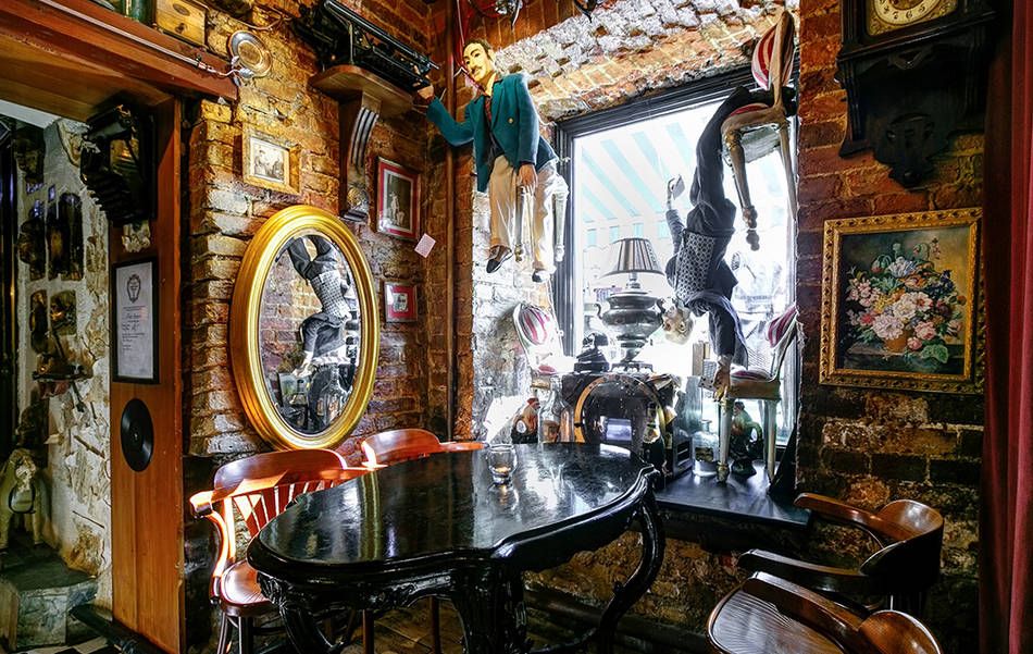 Арт-кафе Сундук интерьер