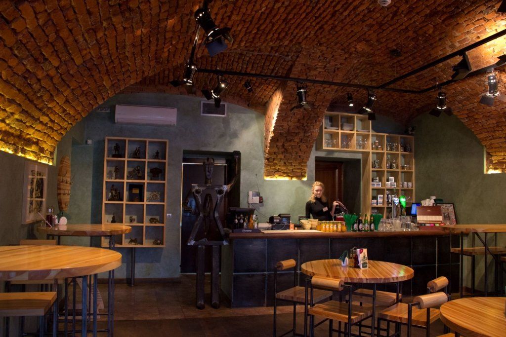 Интерьер Пельмении с современным дизайном