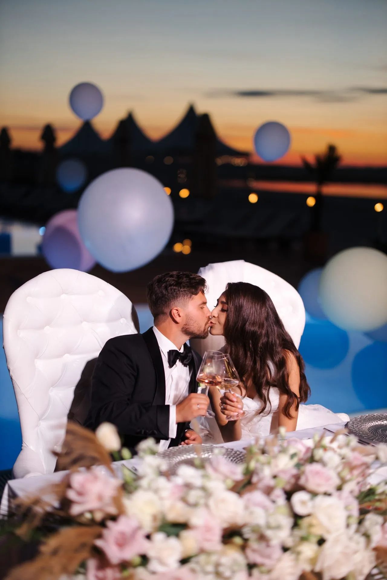 Свадебное агентство Paritet Wedding — вечернее свадебное торжество в Санкт-Петербурге