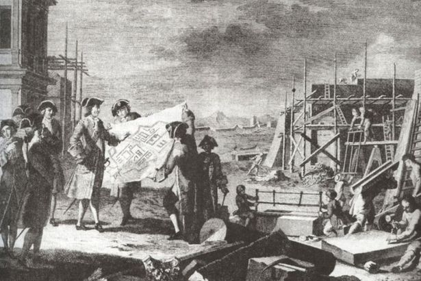 2 u0430u0432u0433u0443u0441u0442u0430 1706 u0433u043eu0434u0430 u0432 u041fu0435u0442u0435u0440u0431u0443u0440u0433u0435 u0431u044bu043b u0437u0430u043bu043eu0436u0435u043d u041au0430u0442u043eu0440u0436u043du044bu0439 u0434u0432u043eu0440