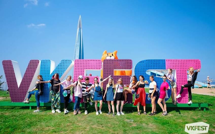 Фотозона VK Fest
