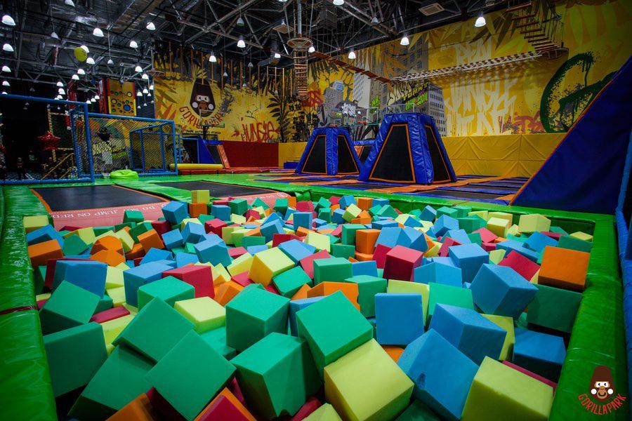 GorillaPark - парк активного отдыха с скалодромом для детей и взрослых