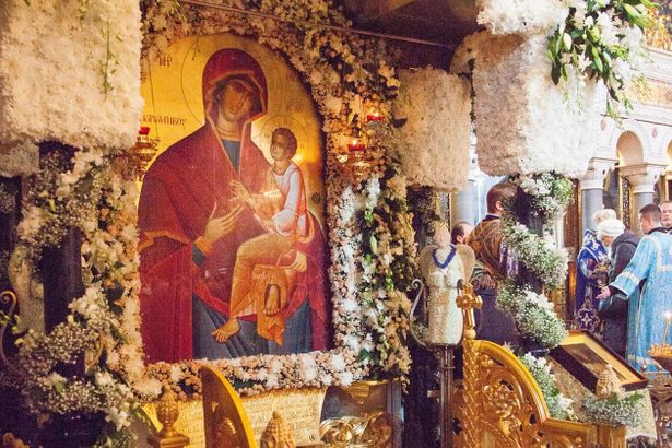 В музей вернулась уникальная икона Божией Матери «Скоропослушница», которая пропала во время войны, ее не эвакуировали. А раньше она принадлежала&nbsp;великому&nbsp;князю Алексею Александровичу, брату Александра III.