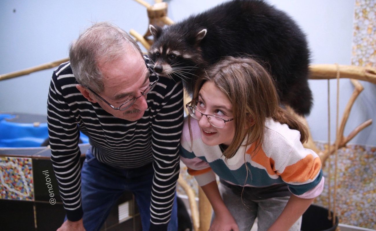 В городе на Неве есть прекрасное место, где живут милые добрые еноты, любящие мыть все, что попадет лапки и желающие новых знакомств.&nbsp;Еноты из «Енотовиля» знамениты своей наглостью и поэтому ждут вас для общения и веселья.&nbsp;