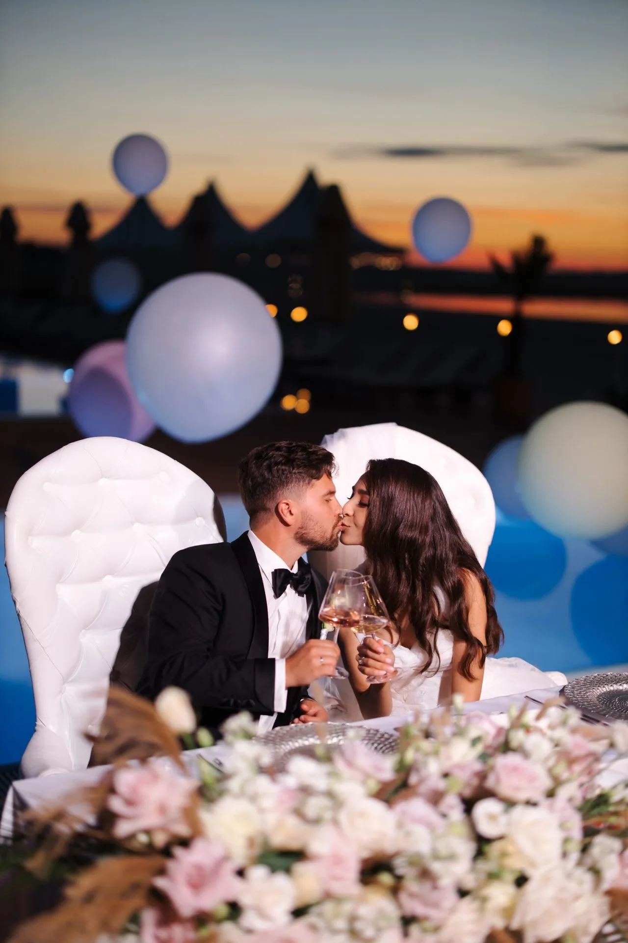 Свадебное агентство Paritet Wedding — вечернее свадебное торжество в Санкт-Петербурге
