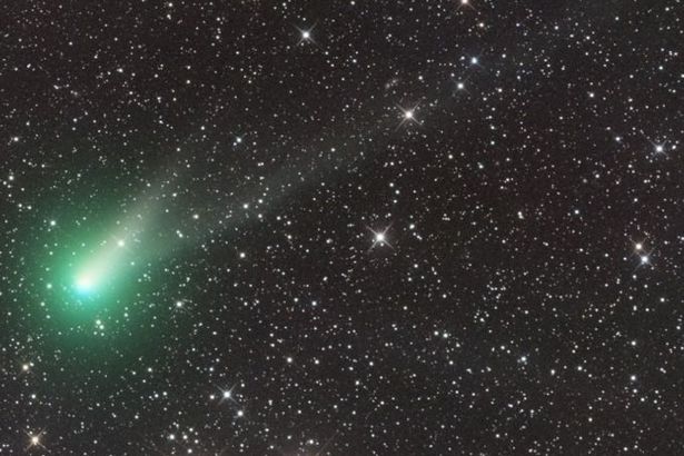 u042fu0440u043au0430u044f u043au043eu043cu0435u0442u0430 u041au0430u0442u0430u043bu0438u043du0430 u0432 u043du043eu0432u043eu0433u043eu0434u043du044eu044e u043du043eu0447u044c u043fu0440u043eu043bu0435u0442u0438u0442 u043du0430u0434 u041fu0435u0442u0435u0440u0431u0443u0440u0433u043eu043c