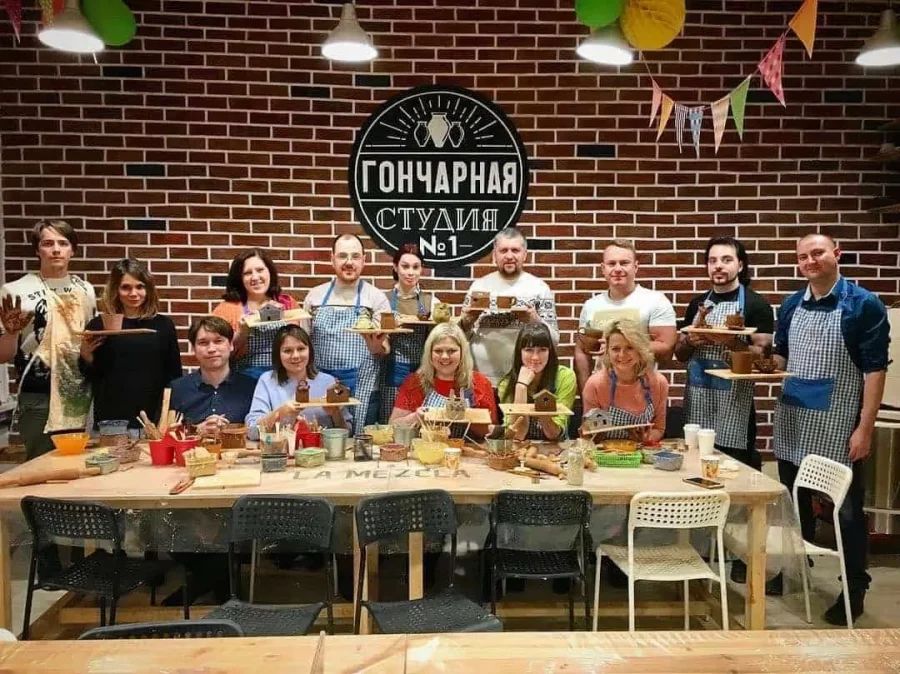 Гончарная студия №1 корпоратив спб