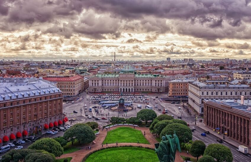Исторический вид Санкт-Петербурга