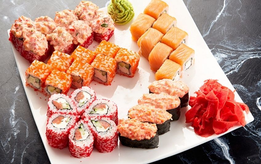 Блюда японской кухни от сети ресторанов Токио сити