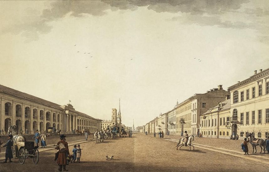 nevsky prospect in 1800 21b56