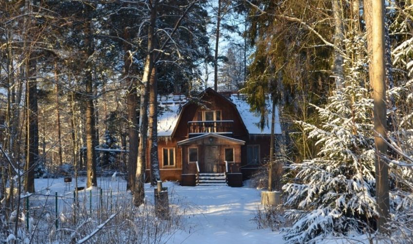 Историческое здание усадьбы Ампиала XIX века в Приозерске