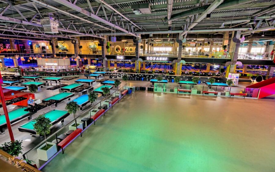 МазаПарк — крупнейший крытый развлекательный комплекс с боулингом, лазертагом и другими активностями