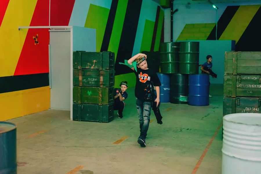 Лазертаг в «КиберФокс»