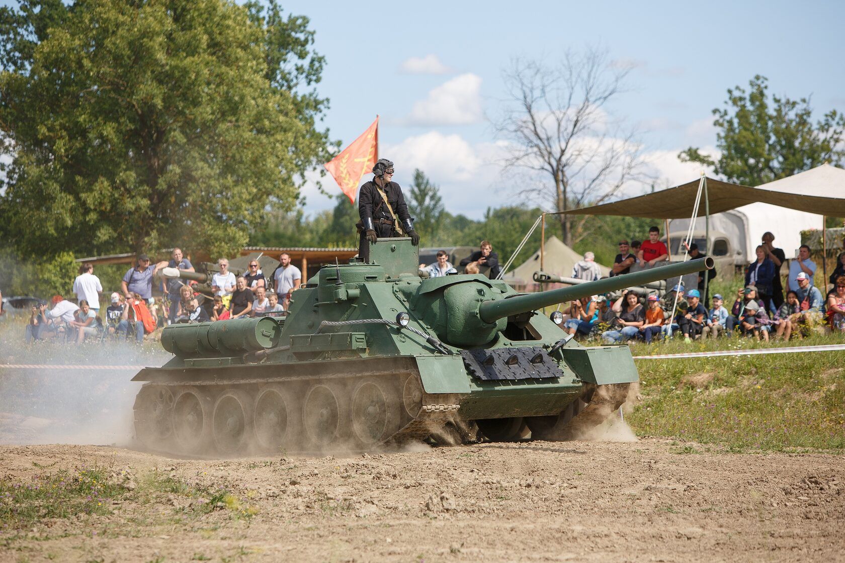 Танковый парк «Стальной десант»