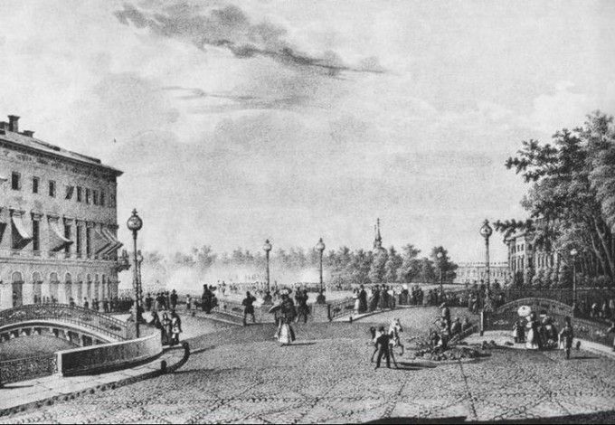 8 u0438u044eu043du044f 1829 u0433u043eu0434u0430 u0432 u041fu0435u0442u0435u0440u0431u0443u0440u0433u0435 u043du0430u0447u0430u043bu043eu0441u044c u0441u0442u0440u043eu0438u0442u0435u043bu044cu0441u0442u0432u043e u00abu0442u0440u043eu0439u043du043eu0433u043e u043cu043eu0441u0442u0430u00bb