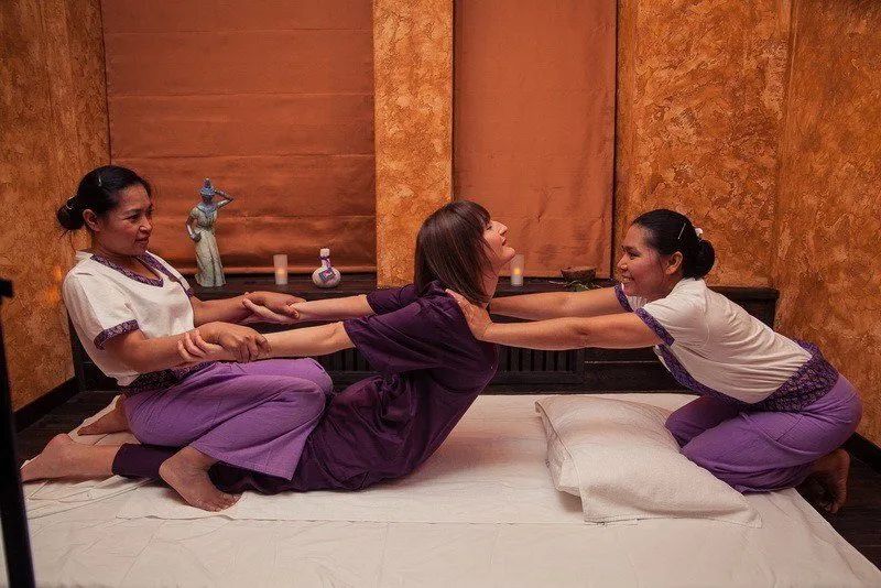 Аутентичный массаж в Naree Siam