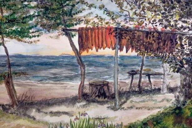 С 30 ноября по 1 марта петербуржцы смогут посетить акварельную выставку, посвященную народу Нивхам — малой народности, прямым потомкам древнейшего населения Сахалина и Низовьев Амура.