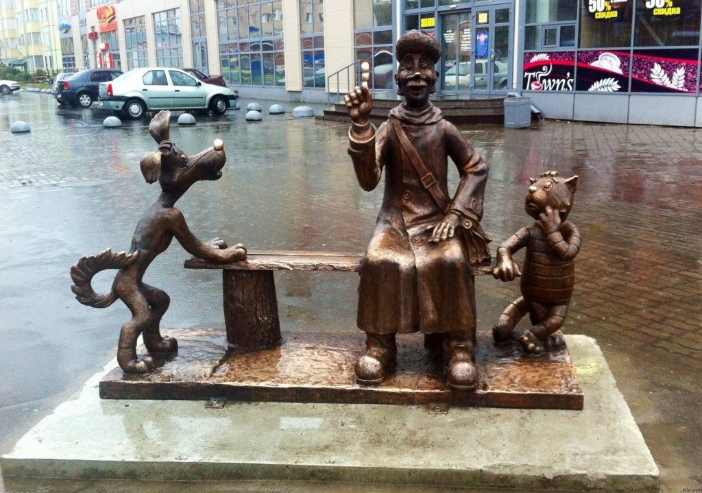 Необычные скульптуры и оригинальные памятники Санкт-Петербурга