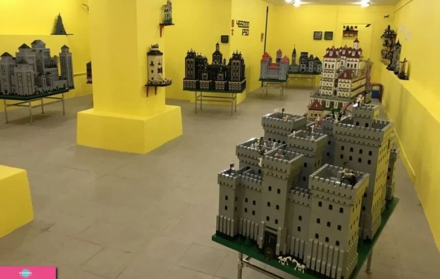Музей из LEGO POLEKON в Санкт-Петербурге