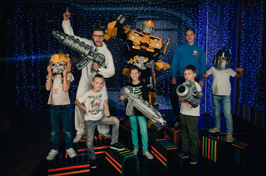 Лазертаг в «КиберФокс»