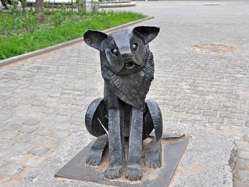 Гаврюша на улице Правды