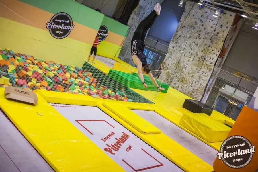 Батутный парк для подростков