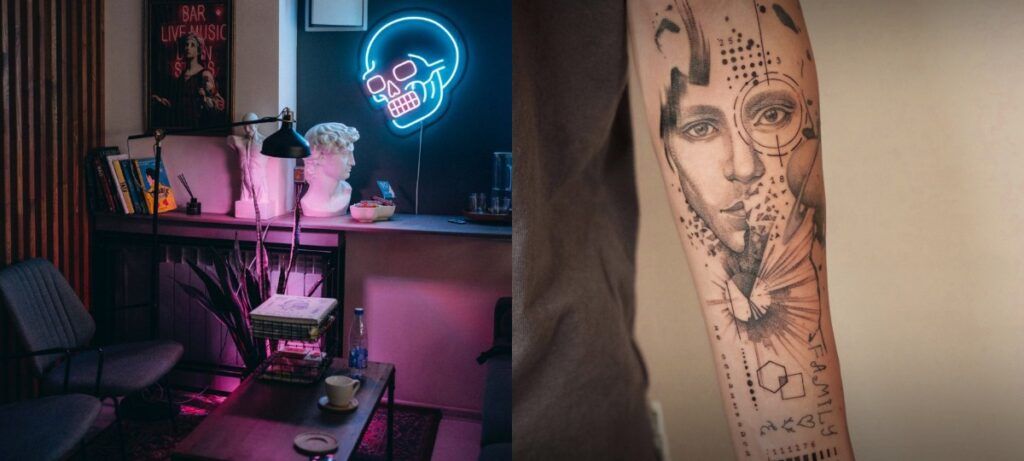 Процесс нанесения татуировки в BIG FISH TATTOO - комфортная обстановка и внимание к деталям