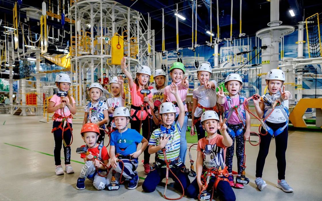 Высотный город — крытый верёвочный парк в Санкт-Петербурге