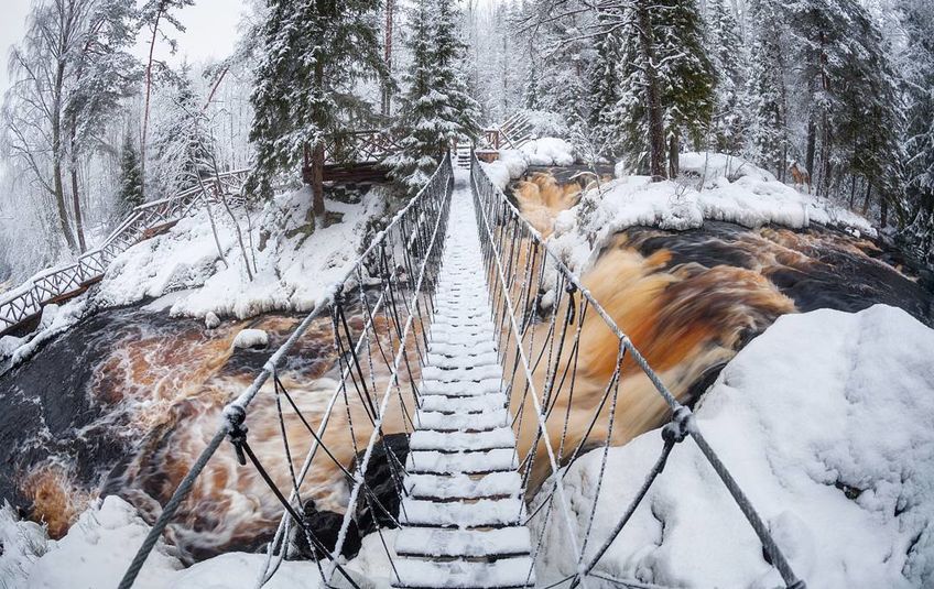 ВОДОПАДЫ Карелии