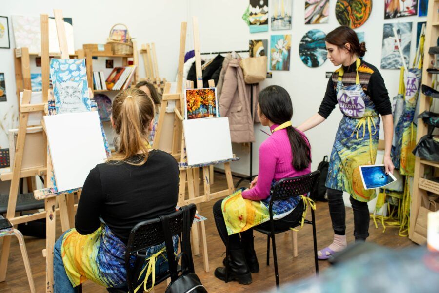 Мастер-классы по рисованию в Арт-школа № 1