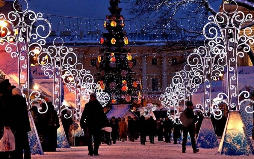 Новогодние ярмарки Петербурга