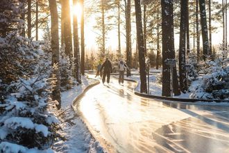 Зимние деньки очень хорошо проводить на улице, а многим особенно интересен активный и самый лучший способ в таком случае  — покататься на коньках. Рассказываем, где это можно сделать на воздухе, наслаждаясь архитектурой или природой, при этом рассекать лед можно даже при плюсовой температуре.