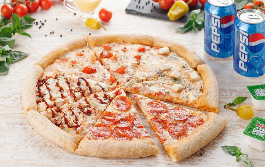 Американская пицца от Папа Джонс с доставкой в СПб