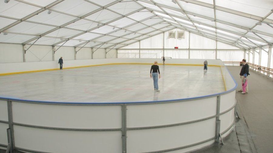 Каток Айс Град в парке имени Бабушкина — ночные катания