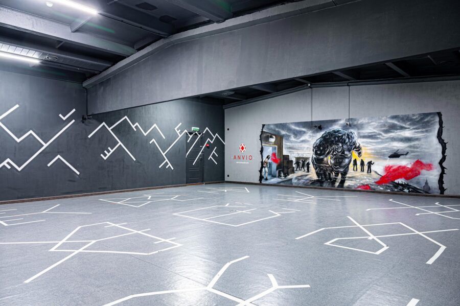 Игры в виртуальной реальности в ANVIO, интерактивное развлечение